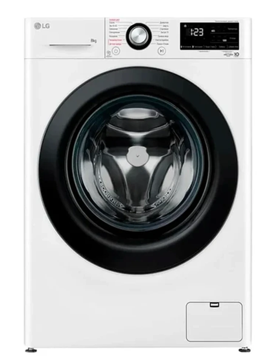 Стиральная машина LG F2V3PS6W 8кг белый