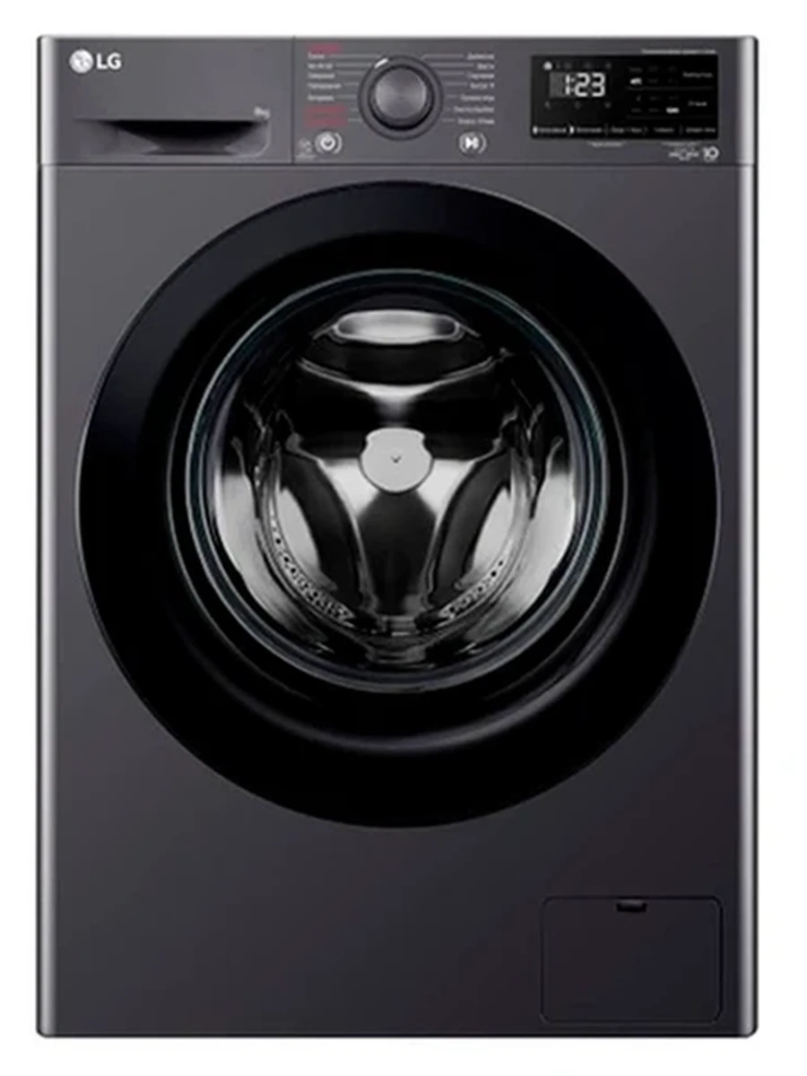 Стиральная машина LG F2V3PS6J 8 кг  серый