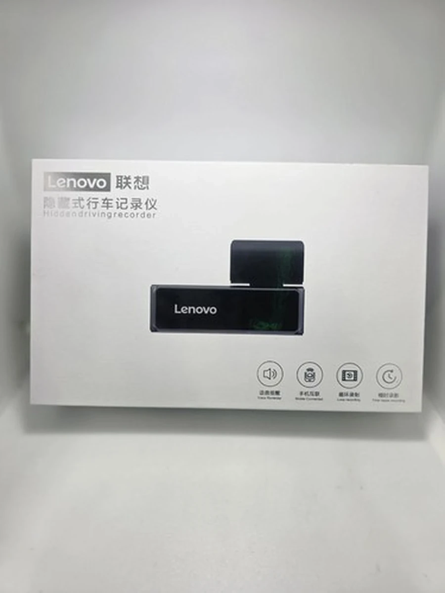 Видеорегистратор Lenovo S7 7701 без дисплея с разрешением 2К + WI-FI