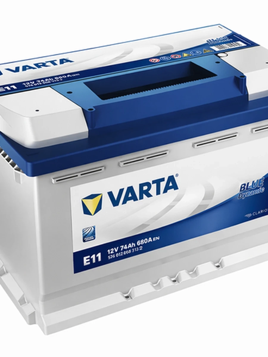 Varta E11 74 ah R+