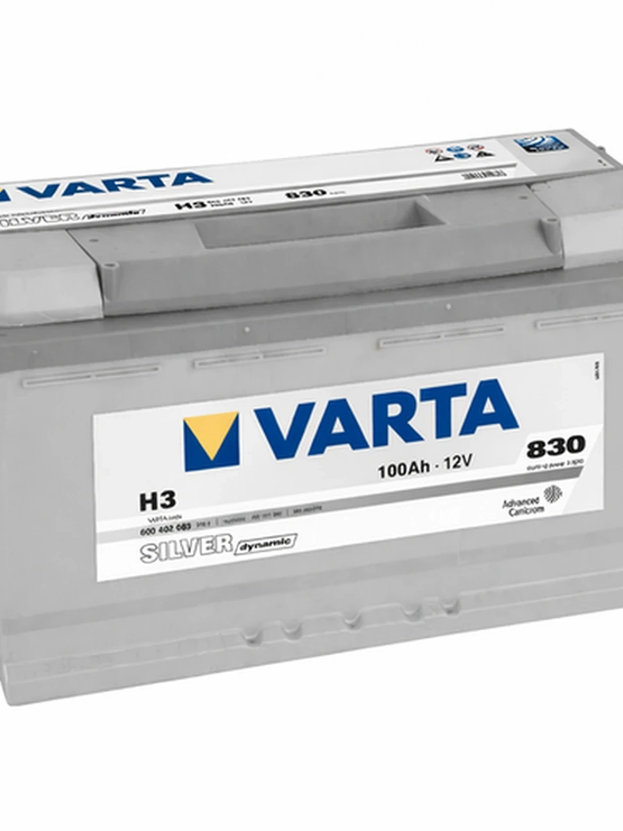 Varta H3 100 ah R+