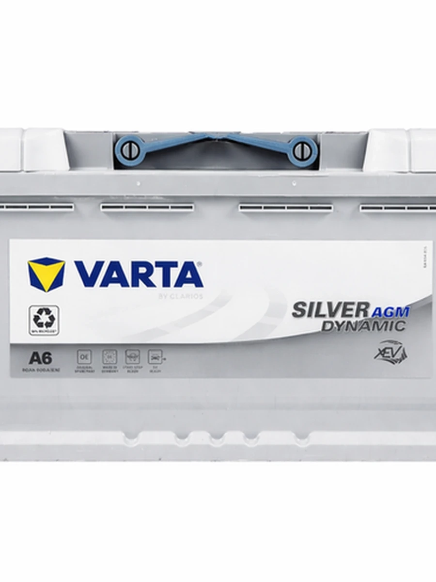 Varta A6 80 ah AGM R+