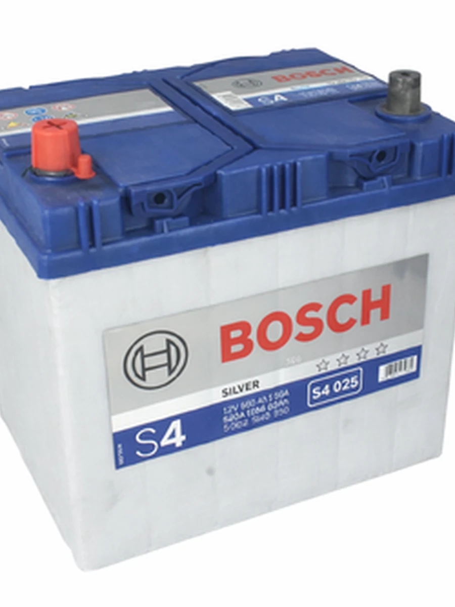 Bosch 60 ah S4 025 L+