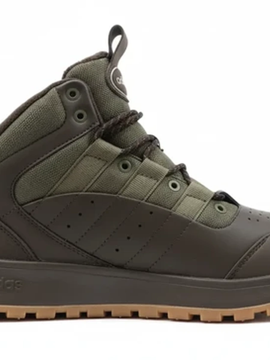 Мужские зимние ботинки Adidas высокие утепленные с технологией Primaloft
