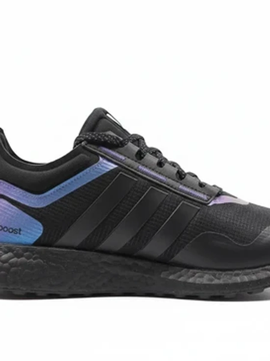 Мужские утепленные кроссовки Adidas черные с технологией 3M Thinsulate