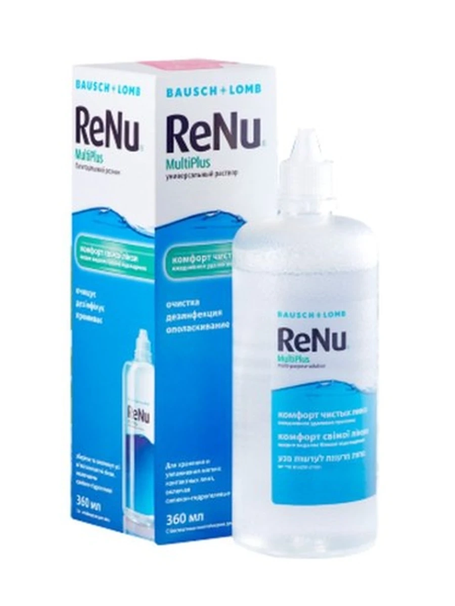 Раствор ReNu 360 мл (раствор для линз)