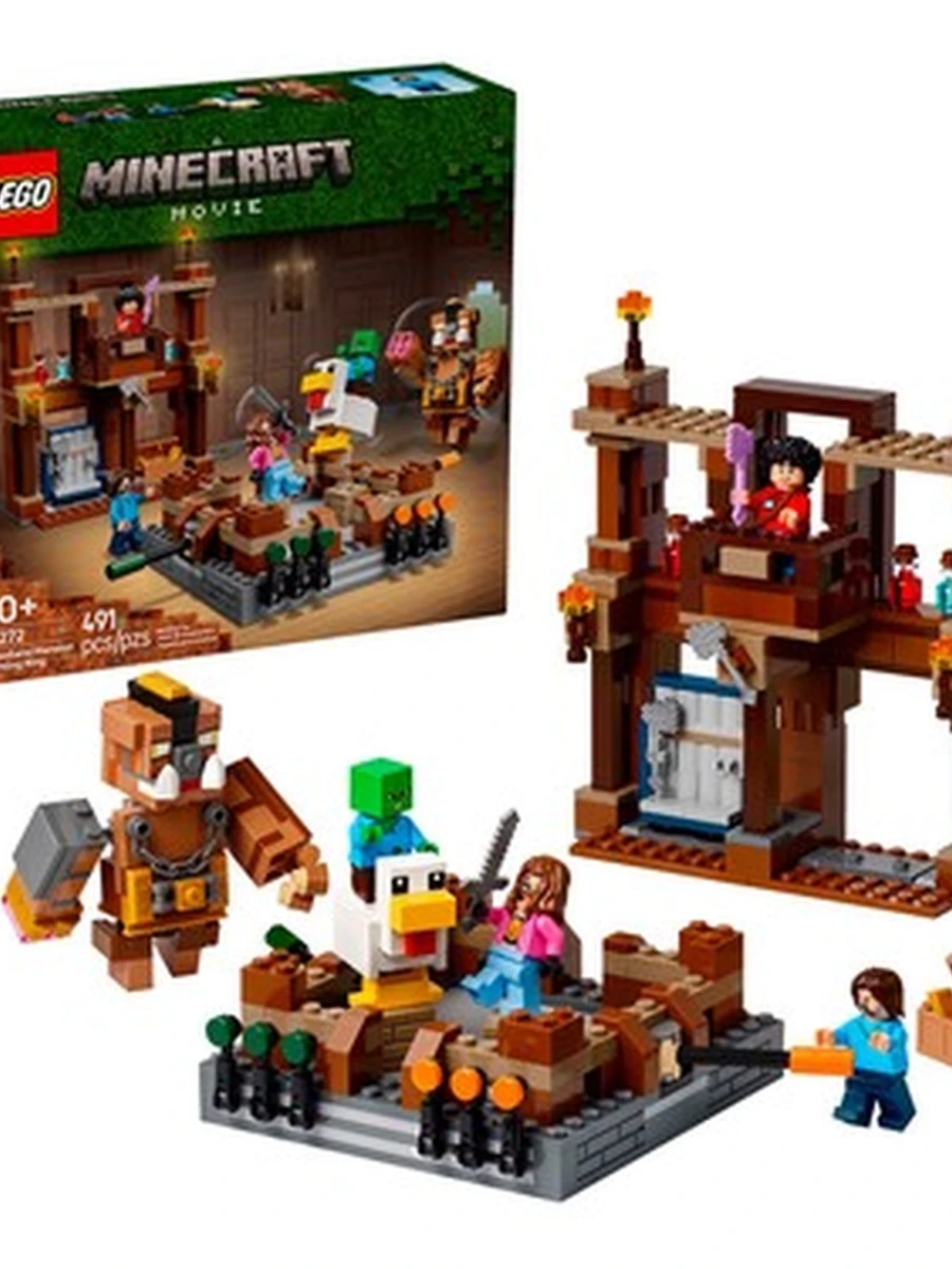LEGO® 21272 Minecraft Боевой ринг в лесном особняке