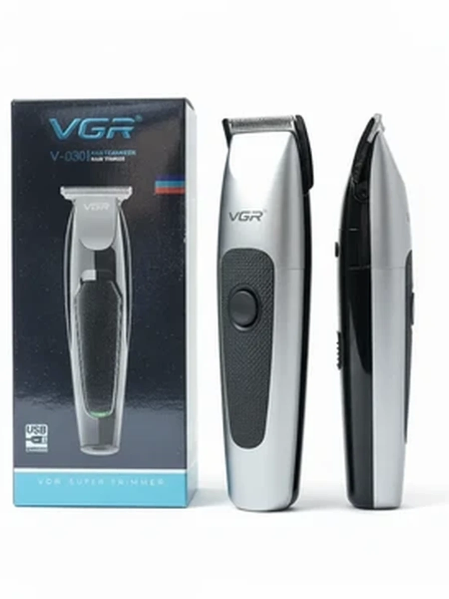 Профессиональный триммер VGR V-030 для стрижки волос, бороды и усов