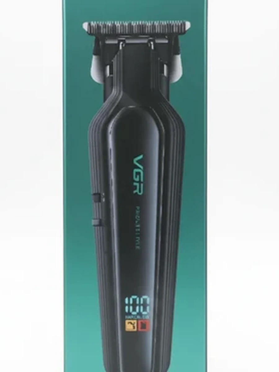 Профессиональный триммер для волос и бороды VGR V-930 аккумуляторный беспроводной