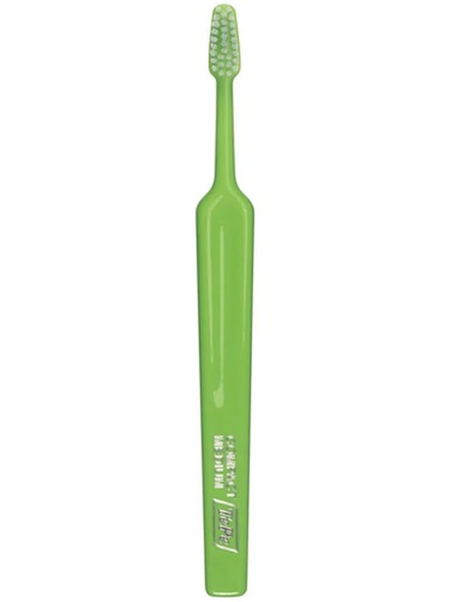 Зубная щетка TePe Select Compact Medium, цвет зеленый