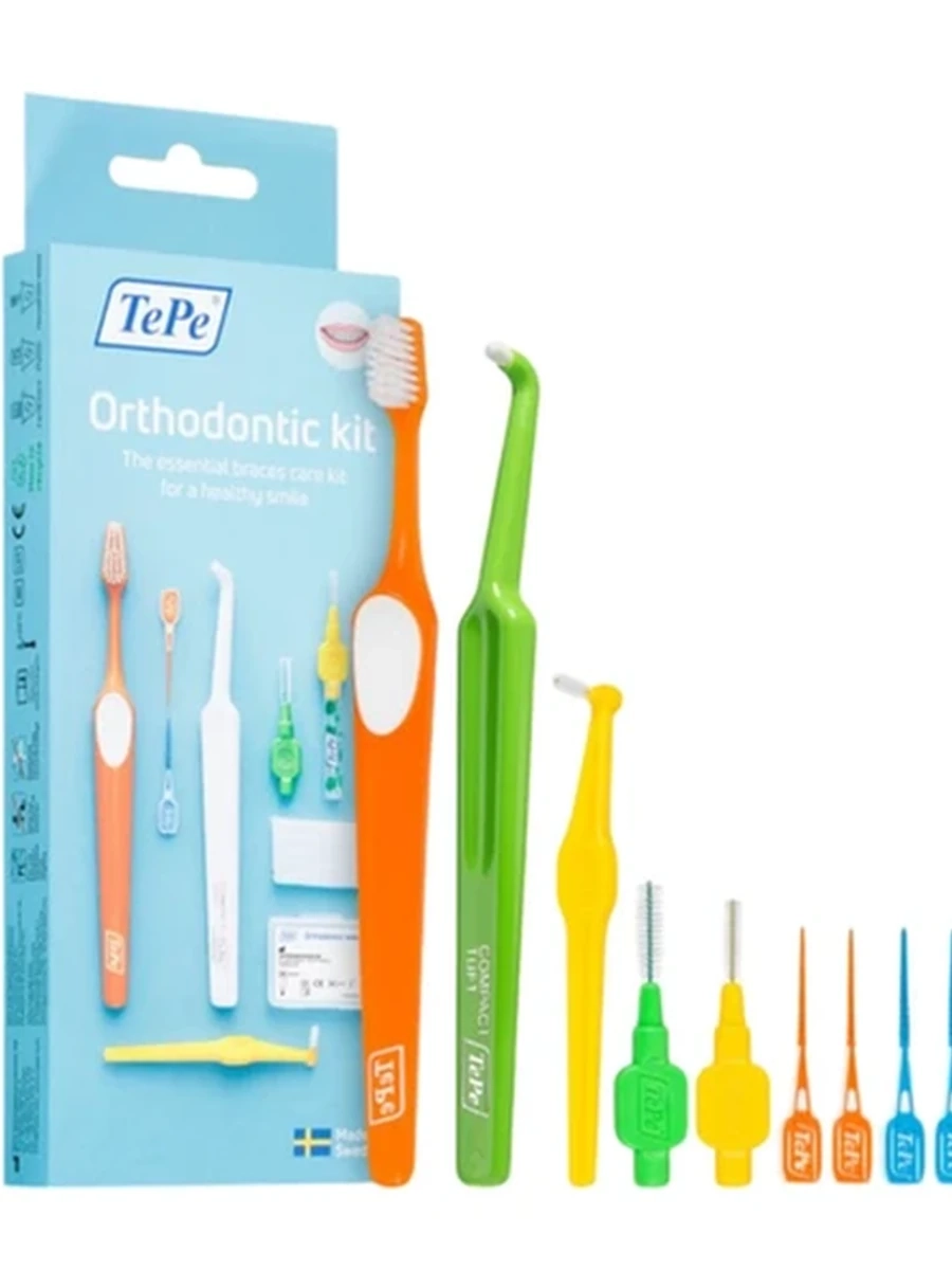 Ортодонтический набор для брекетов и зубов TePe Orthodontic kit
