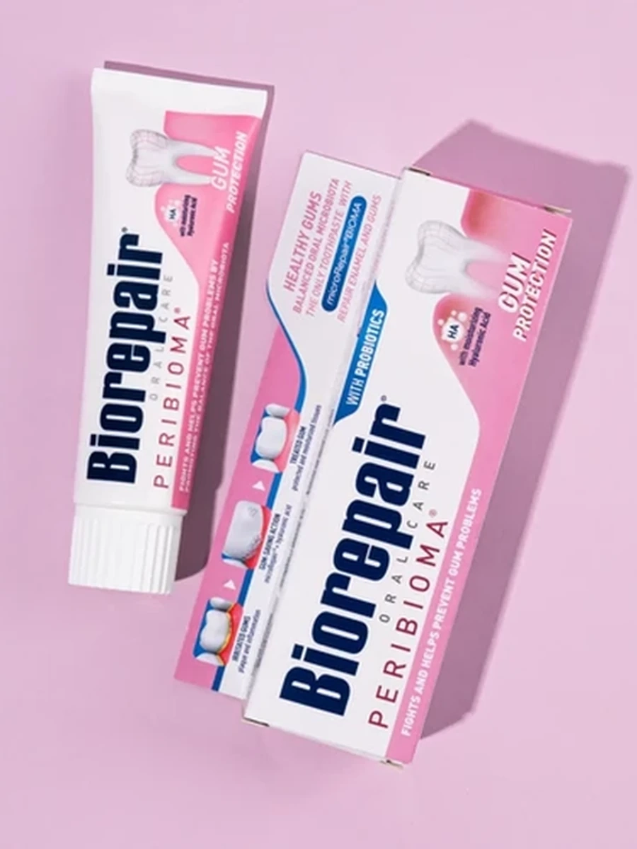 Зубная паста для защиты десен Biorepair Peribioma Gum Protection