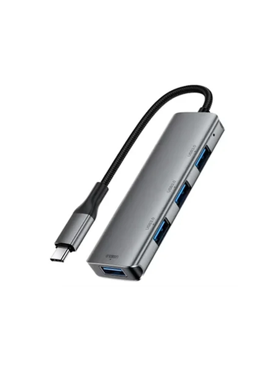 HUB ACEFAST J15 USB-C 4-in-1 HUB,metal gray