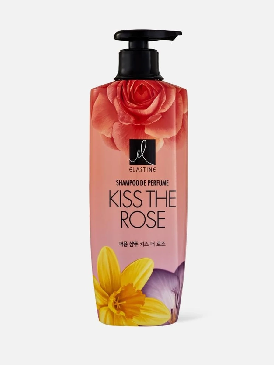 Шампунь Elastine "Perfume. Kiss the rose" для всех типов волос, 600 мл