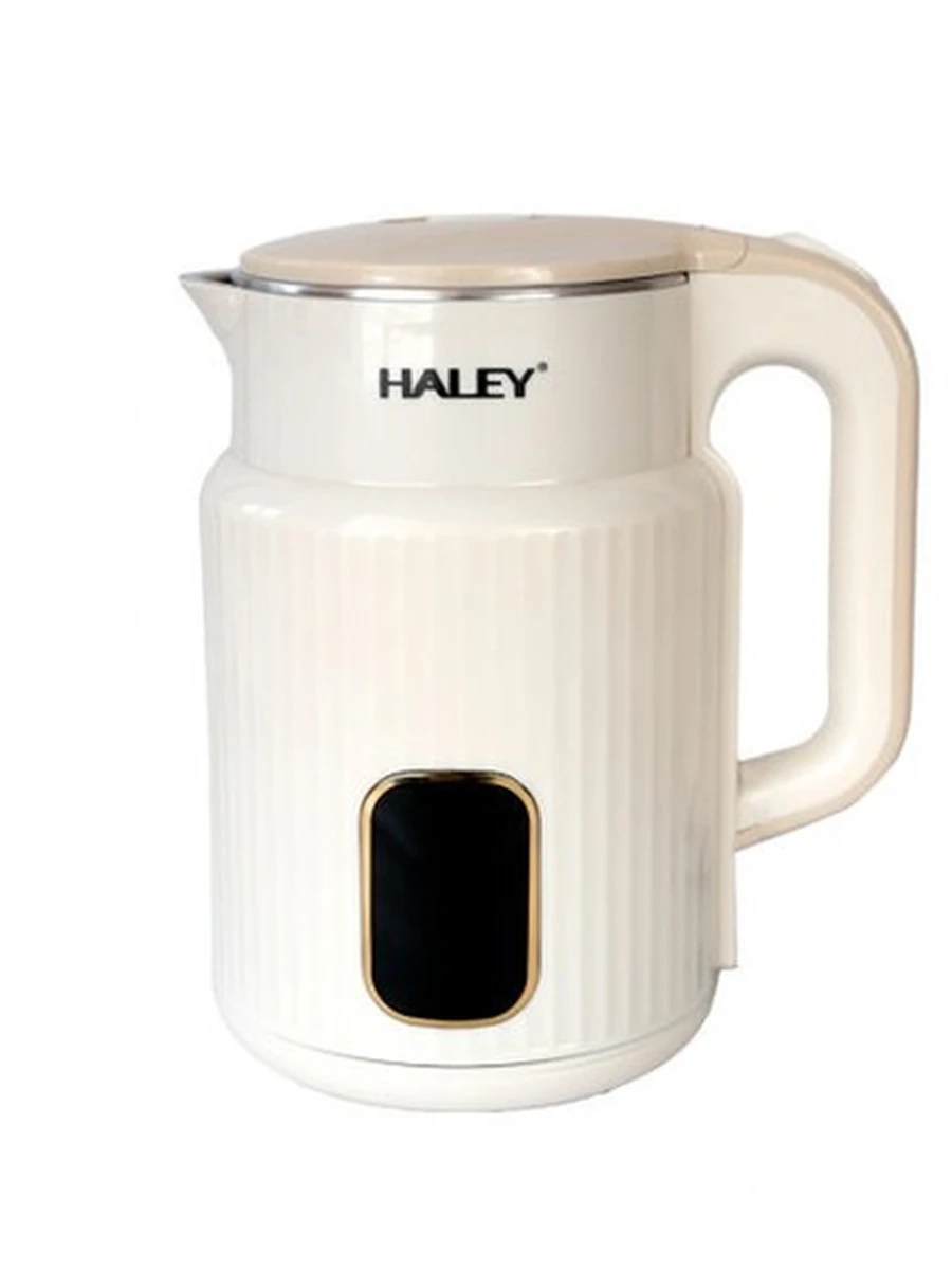 Электрический чайник HALEY HY-8921 белый 2.5 л из нержавеющей стали