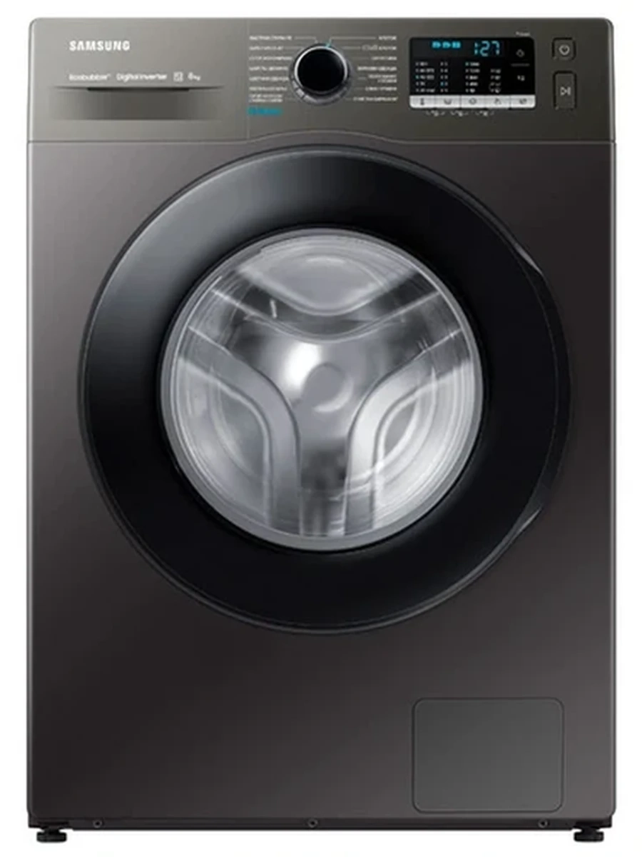 Стиральная машина Samsung WW80AGAS26AXLD 8кг Black