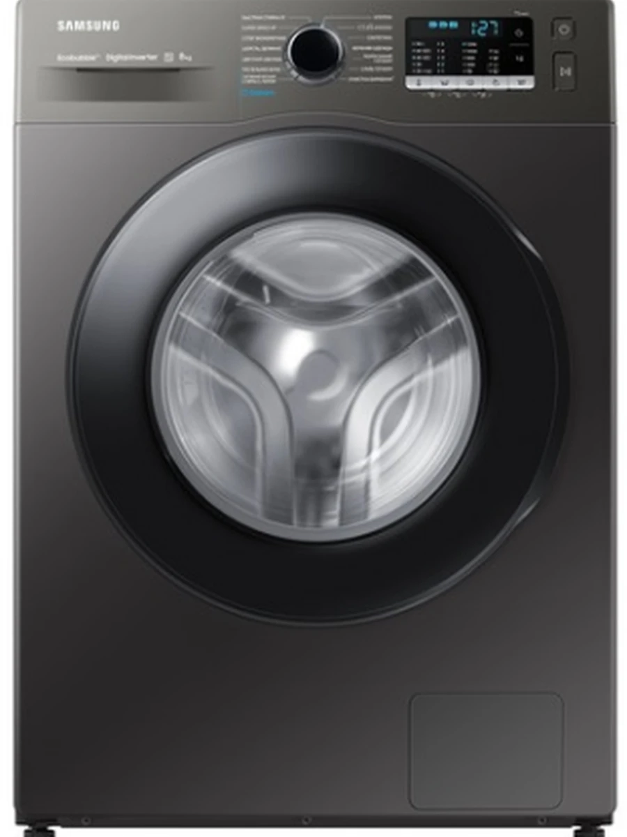 Стиральная машина Samsung WW80AGAS22AXLD 8кг Gray/Black