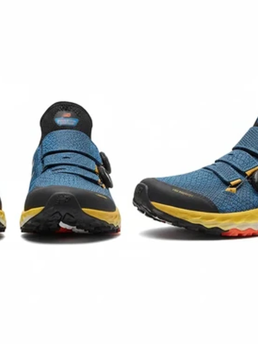 Мужские трейловые кроссовки New Balance с инновационной системой шнуровки BOA