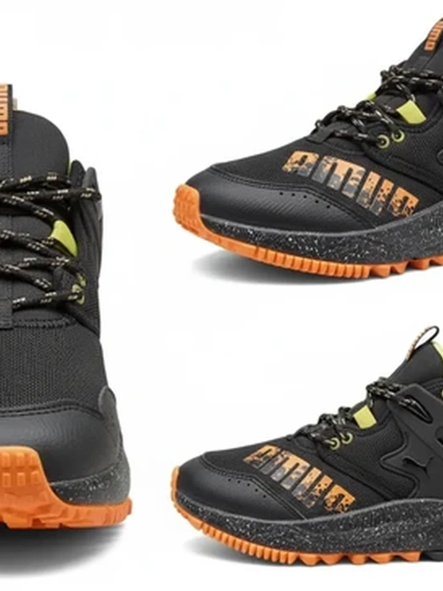 Мужские кроссовки Puma Pacer Future Trail черные для бега и активного отдыха