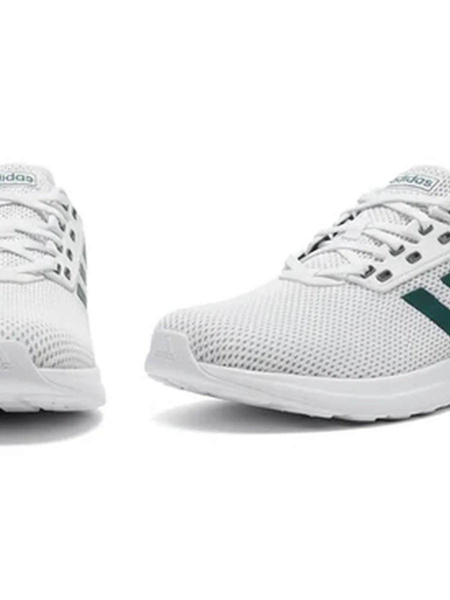 Кроссовки Adidas белые мужские для бега и повседневной носки Cloudfoam