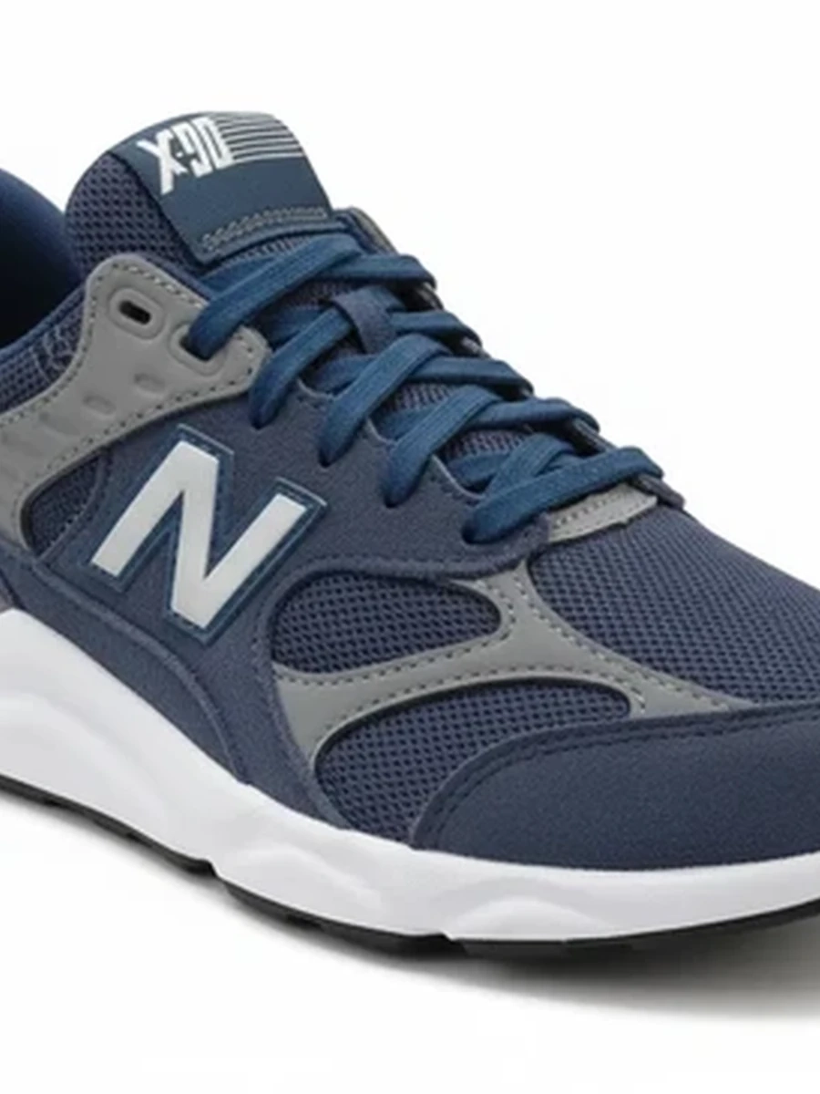 Мужские кроссовки New Balance синие для бега и повседневной носки