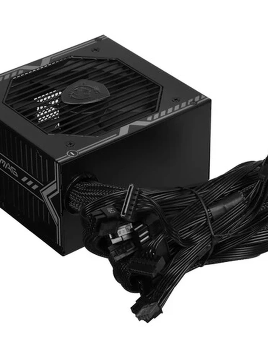 БП MSI MAG A750BN PCIE5 750W (80+ Bronze, ATX 3.0, APFC, NM, 120 mm fan, 20+4+2x(4+4), 5xSATA, 2xPCI-E(6+2), 2 Molex, 1 FDD, 12VHPWR)[306-7ZP2C11-CE0]