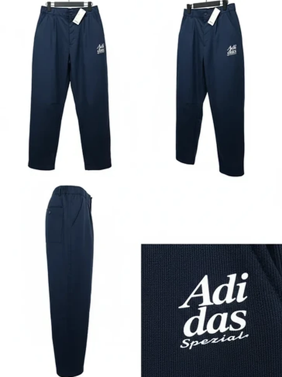 Мужские брюки Adidas Sportswear темно-синие для спорта и повседневной носки