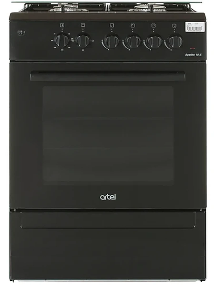 Плита Artel 4 газ Apetito 10-E черный