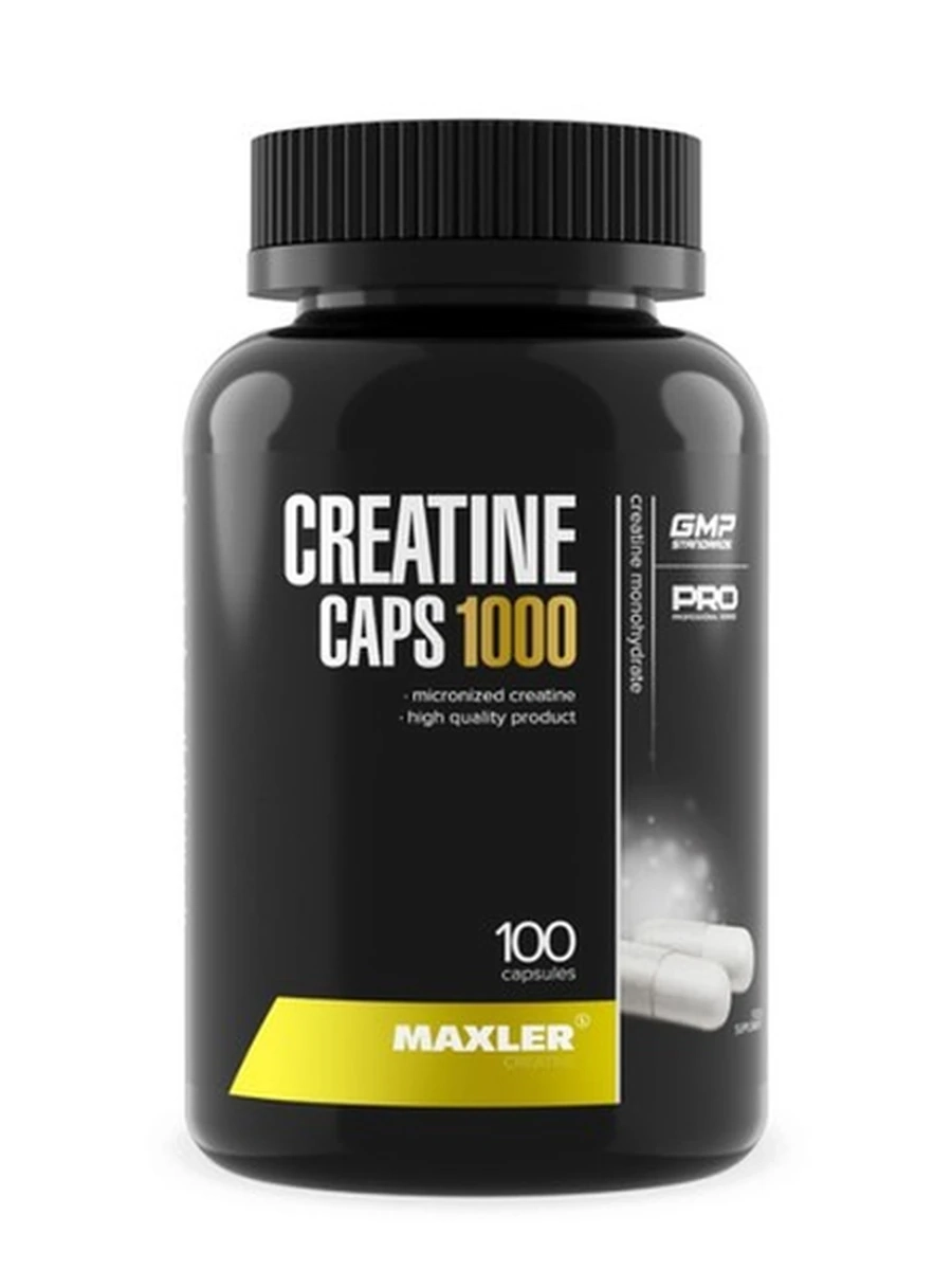 БАД МАКСЛЕР «Голден Креатин Капс» / MAXLER «Golden Creatine Caps», №100