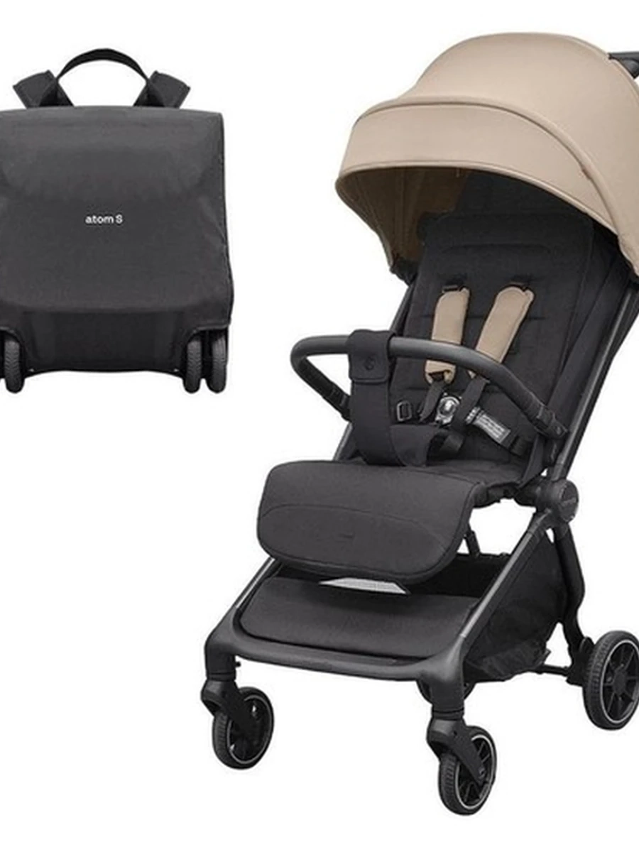 Коляска прогулочная Carrello Atom S Dawn Beige (Бежевый)