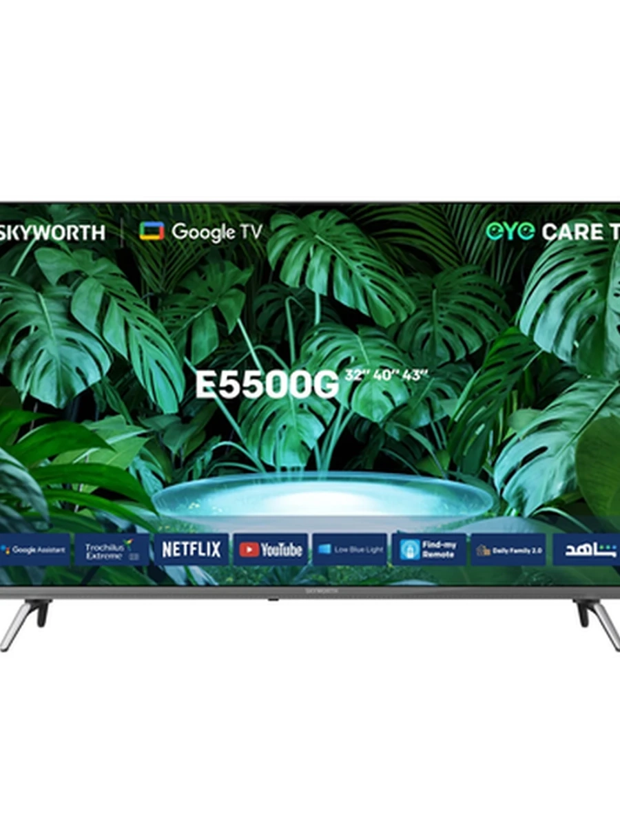 Телевизор SKYWORTH 43E55 — 43", Smart TV на базе Google TV