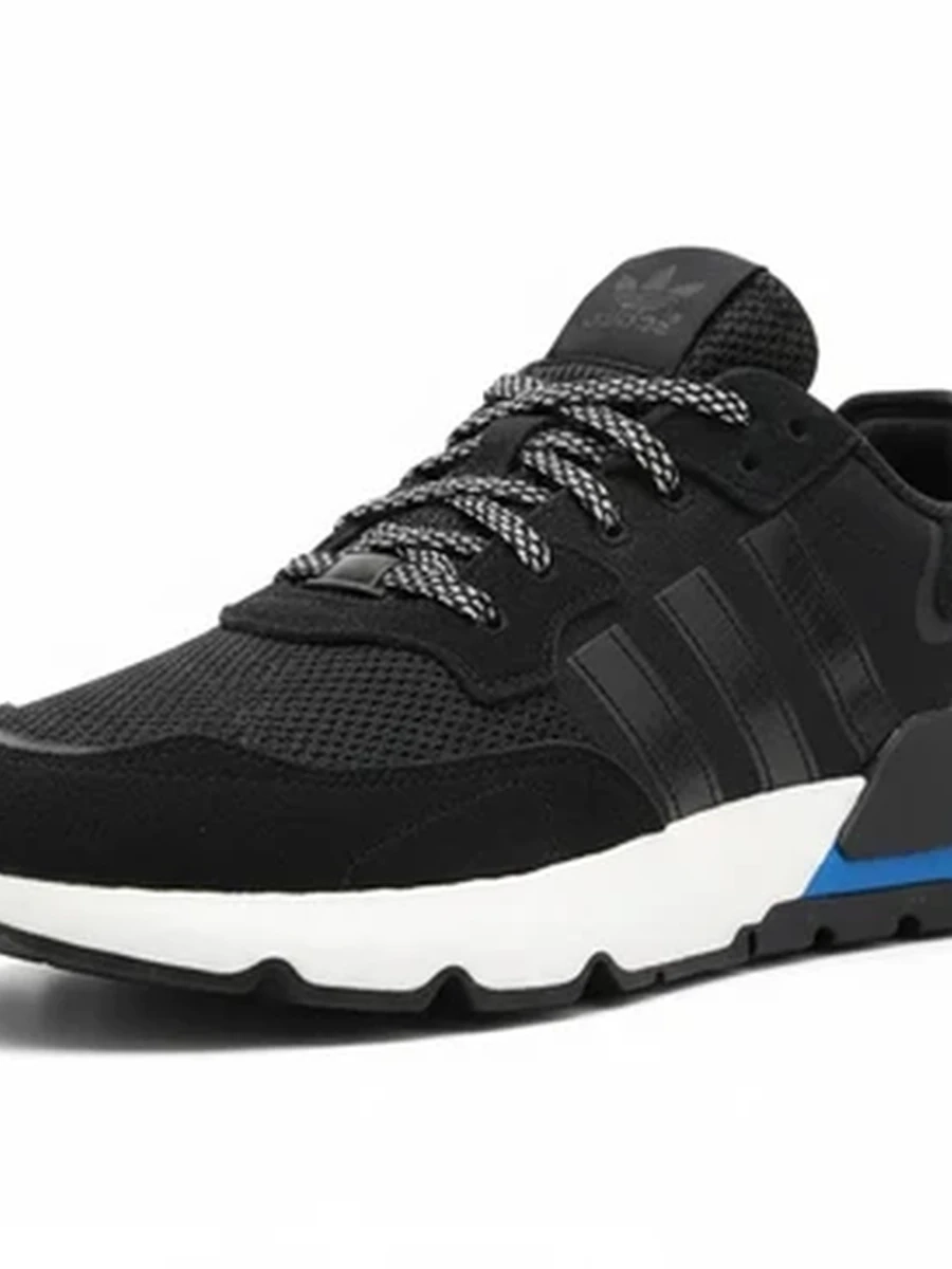 Кроссовки мужские Adidas черные для повседневной носки и активного отдыха