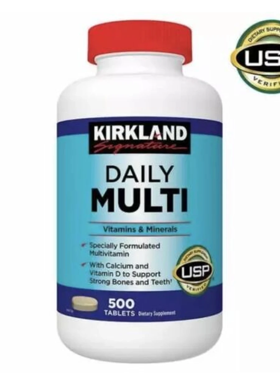 Витамины Kirkland 500 табл.