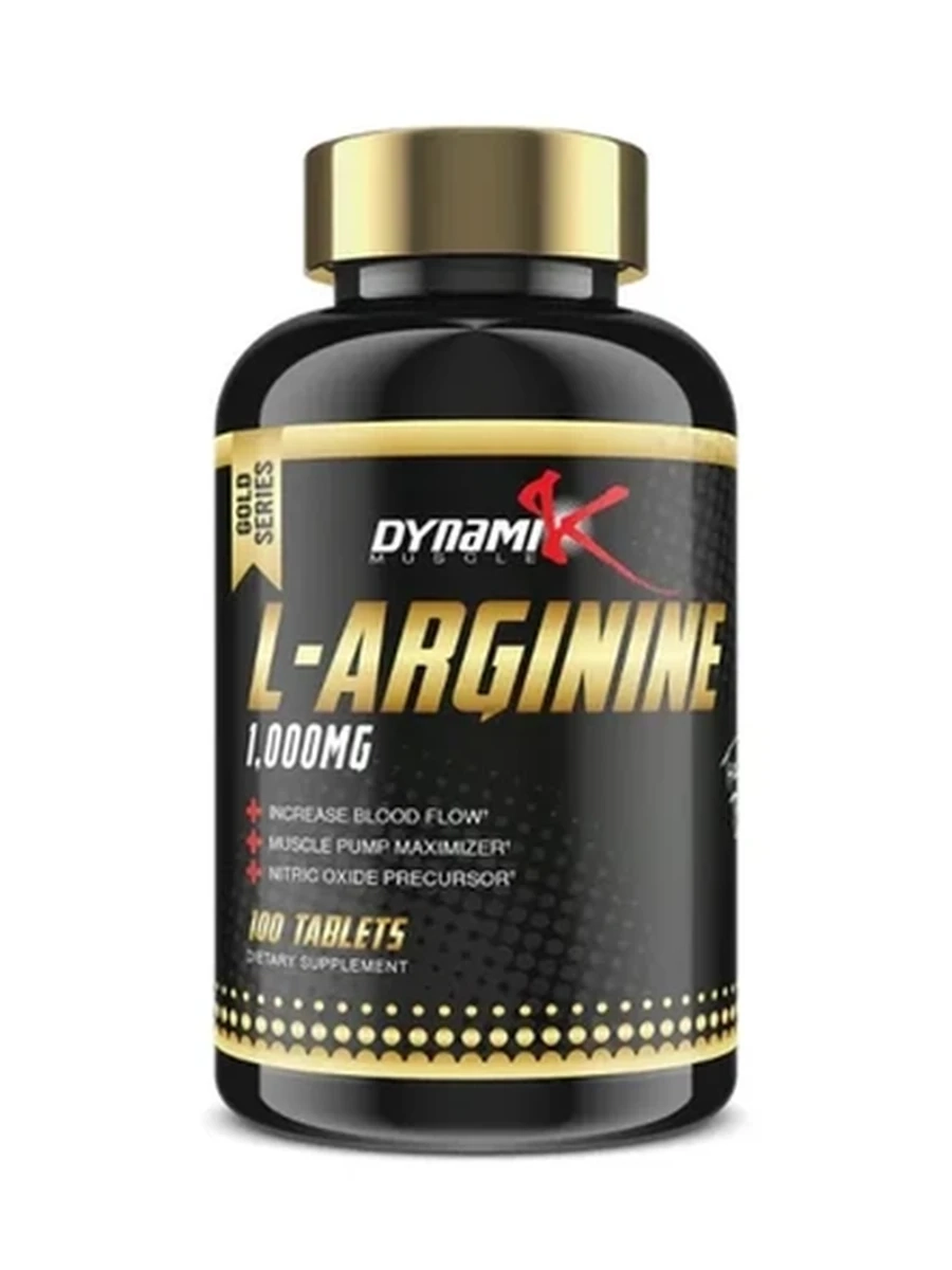 L-Arginine Dynamik Gold 100 капс.