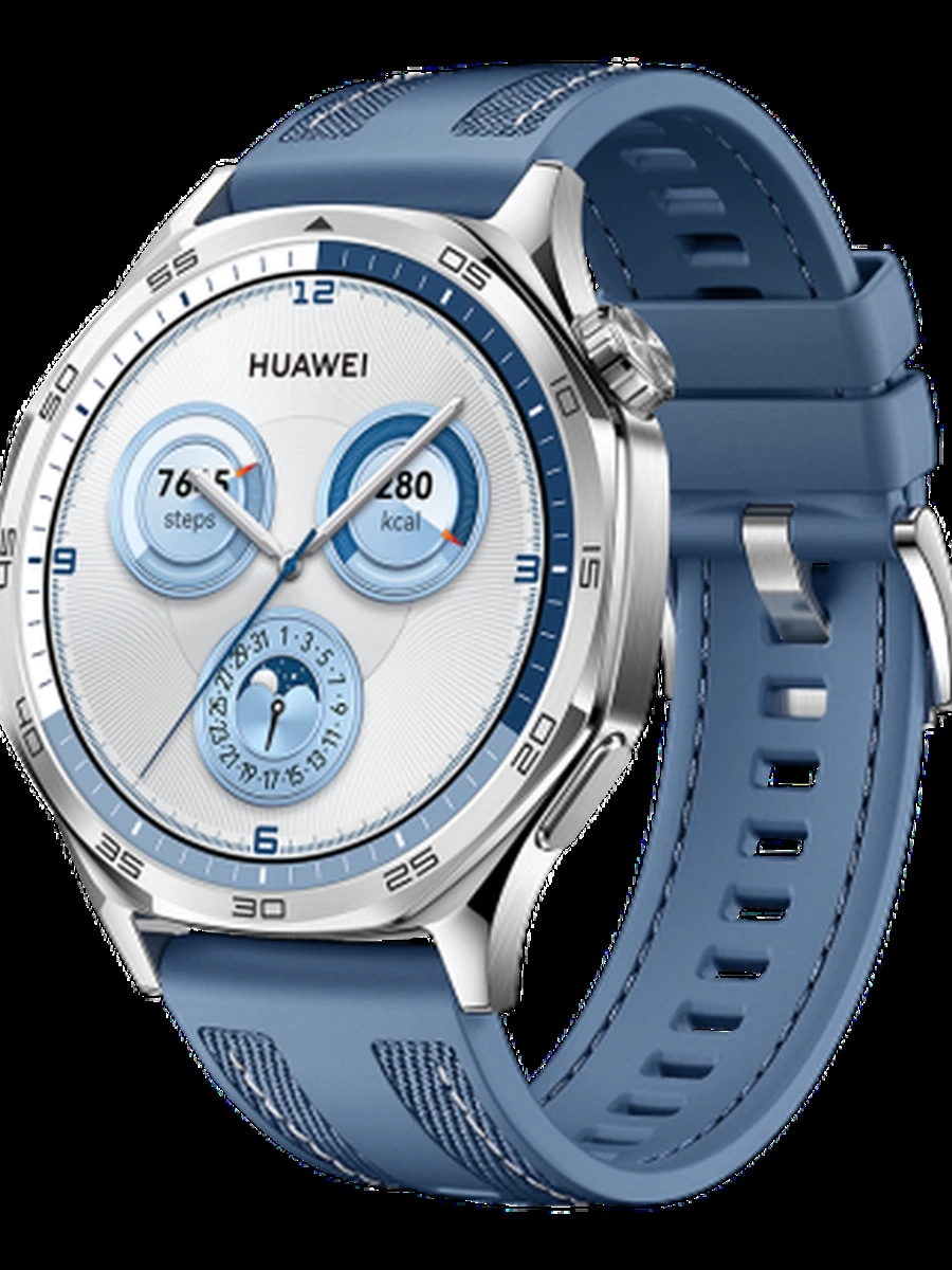 Смарт-часы Huawei Watch GT 5 46 мм серебристый-синий