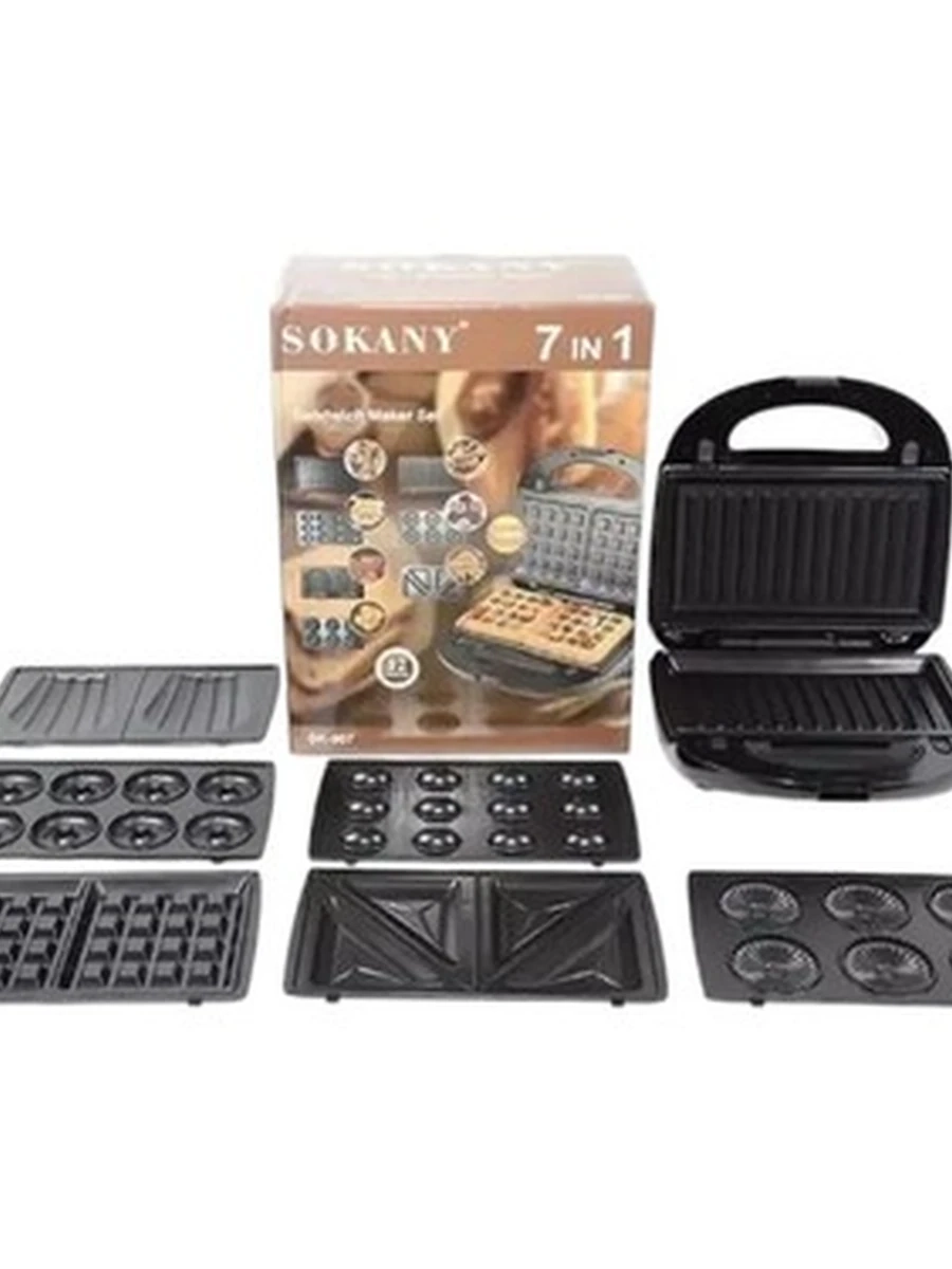 Вафельница SOKANY SK - 907  7в1