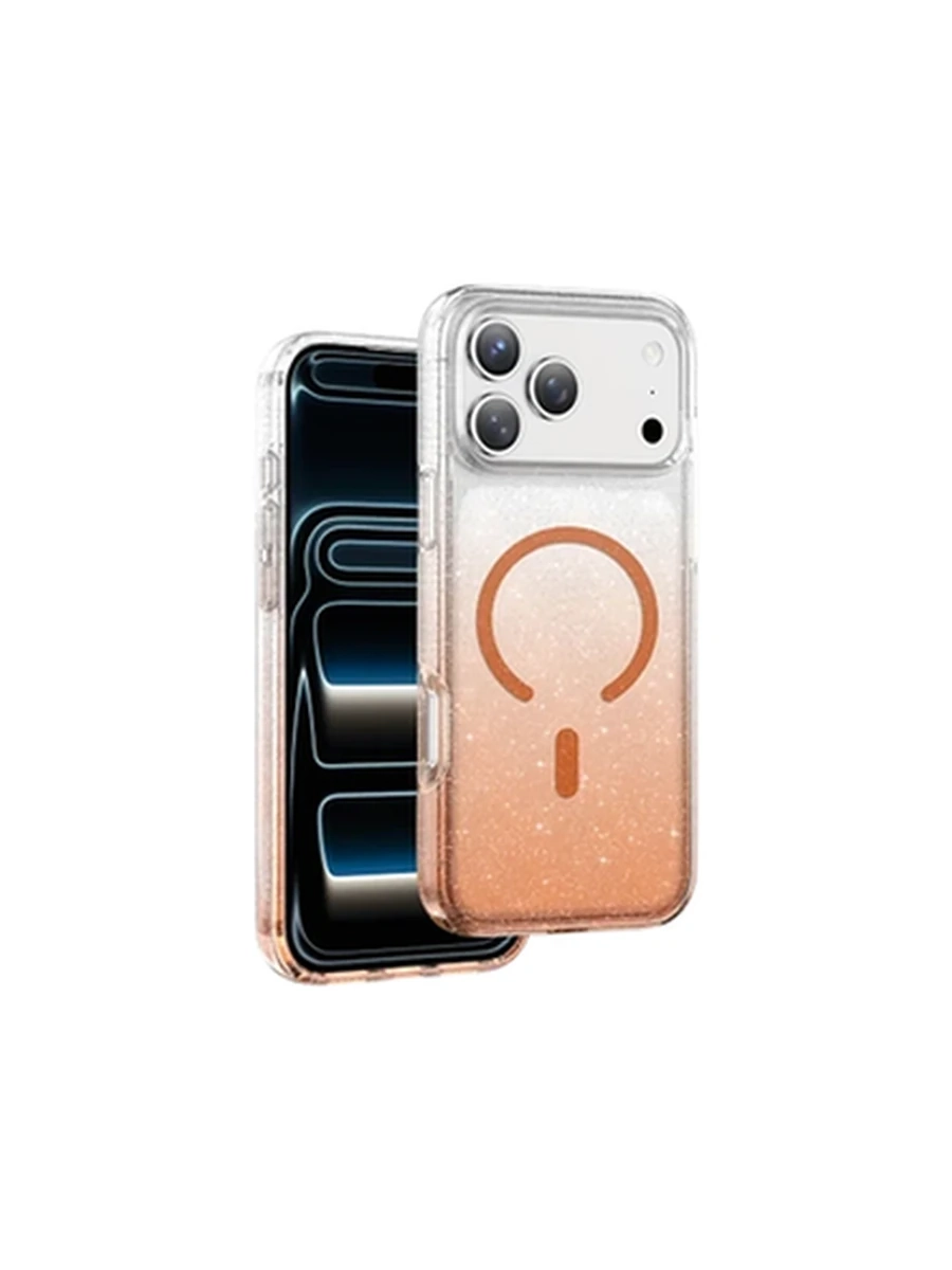 Чехлы KEEPHONE KP MC0210 LILLIAN MagSafe Iphone 17Pro (Cosmic Orange)