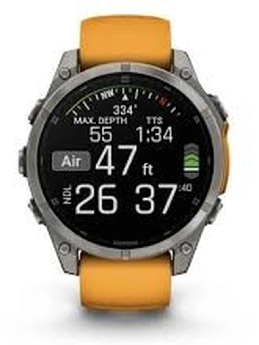 Garmin Fenix 8 - 51 MM AMOLED SAPPHIRE ORANGE