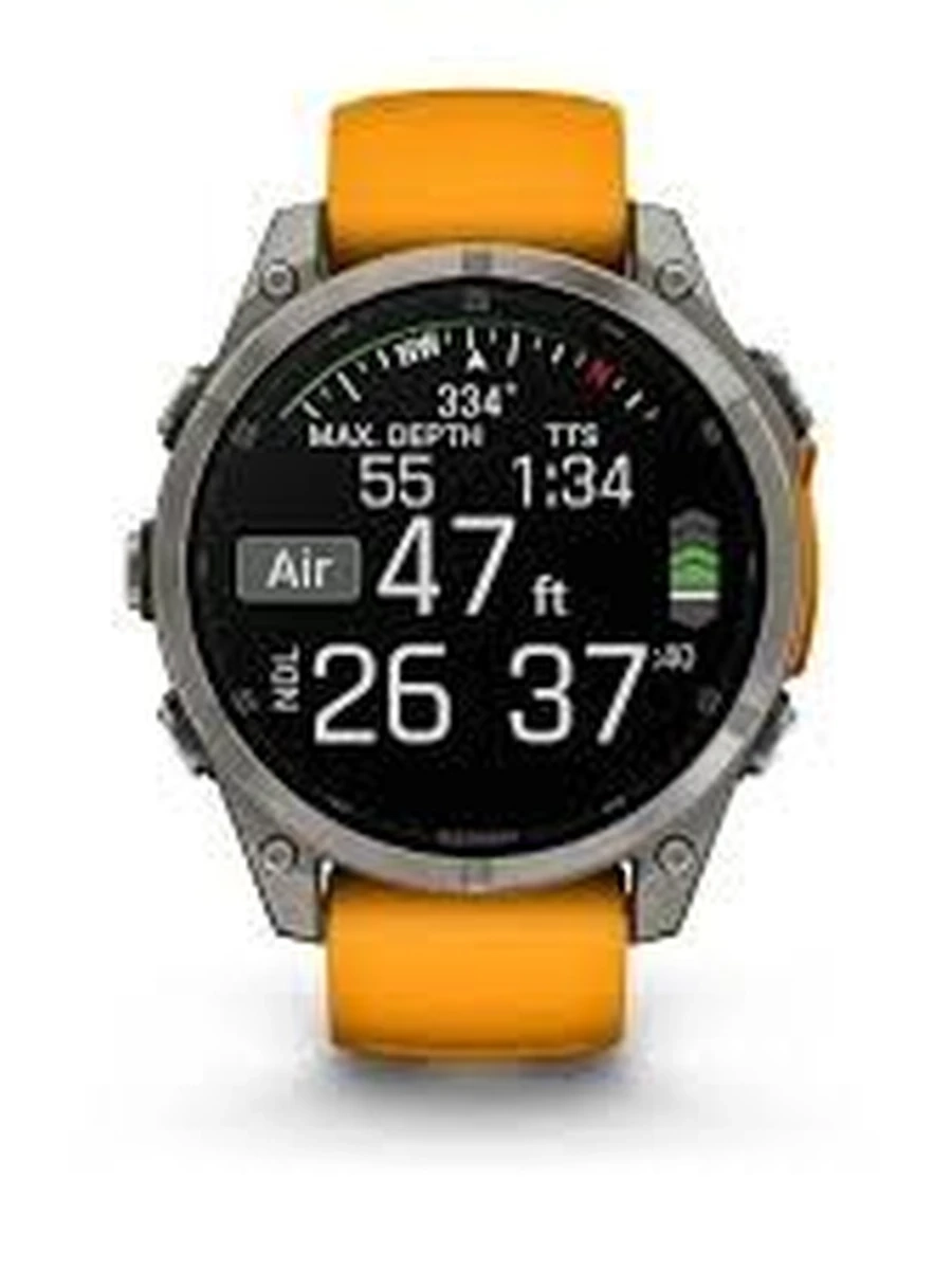Garmin Fenix 8 - 47 MM AMOLED SAPPHIRE ORANGE