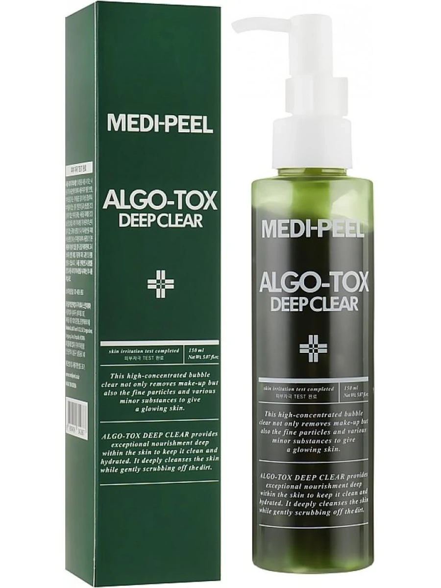 ПЕНКА ДЛЯ ГЛУБОКОГО ОЧИЩЕНИЯ С ЭФФЕКТОМ ДЕТОКСА MEDI-PEEL ALGO-TOX DEEP CLEAR