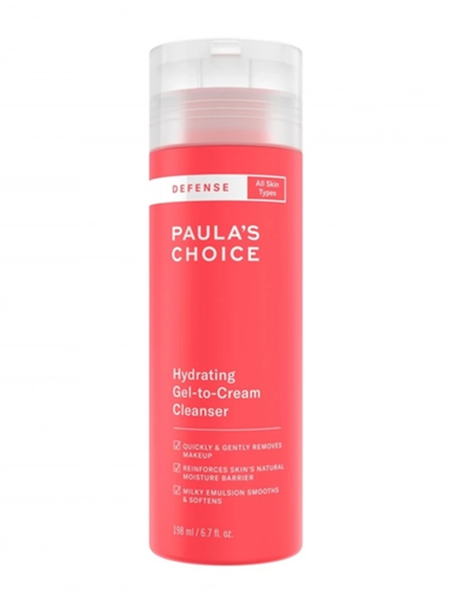 Paula’s choice defense hydrating gel to cream cleanser 198 мл