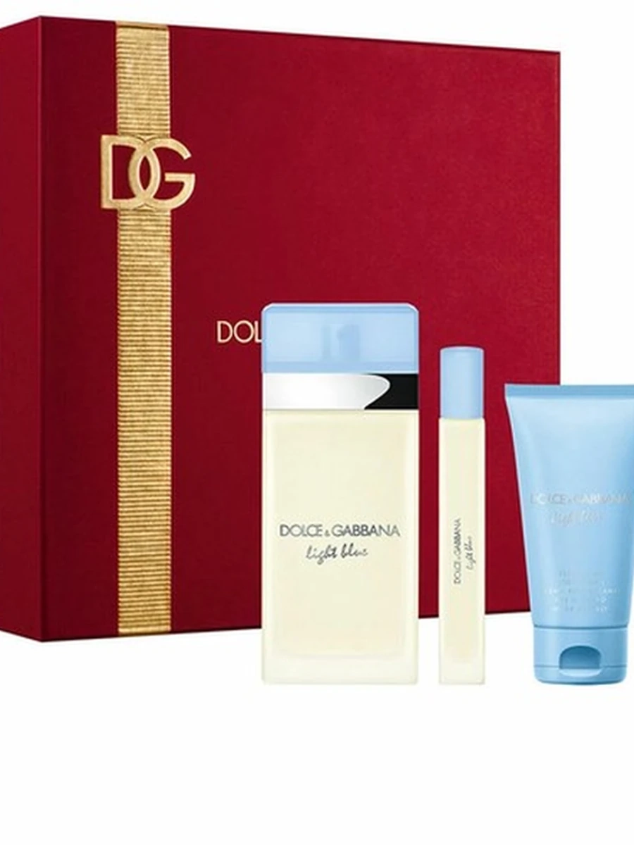 Dolce gabbana light blue набор женский