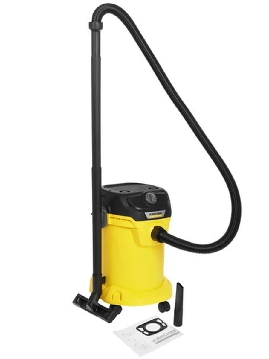 Хозяйственный пылесос Karcher KWD 2 V-19/4/18 [1000 Вт, 19 л, влажная уборка, выдув, 4.5 кг]