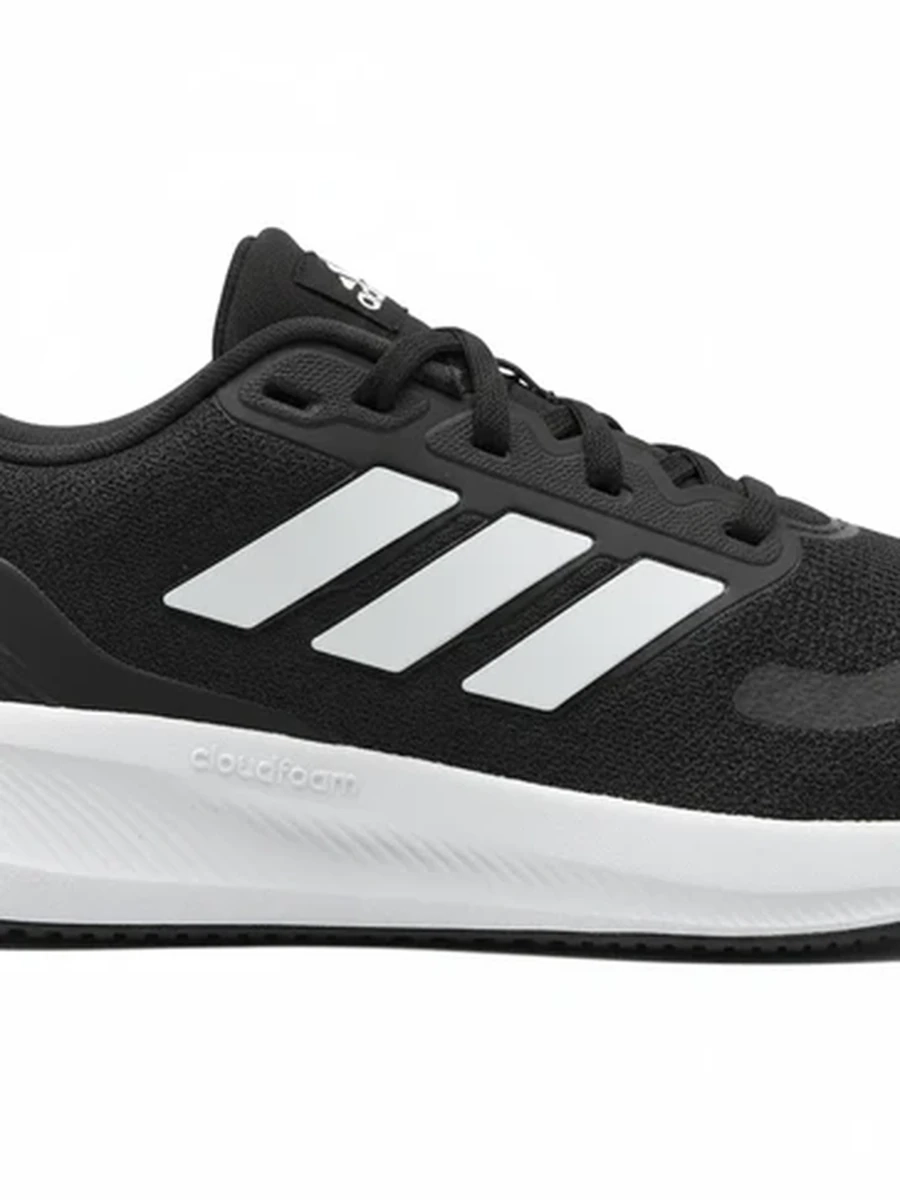 Кроссовки женские Adidas черные для бега и фитнеса Cloudfoam