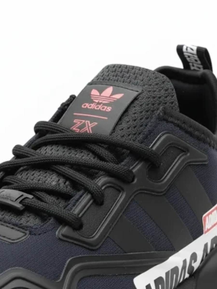 Кроссовки мужские Adidas ZX черные спортивные для бега и повседневной носки