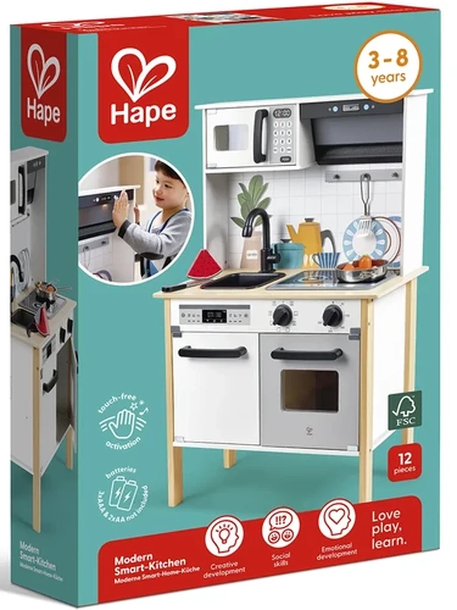 HAPE Детская игровая "Кухня" со светом и звуком Готовим вместе