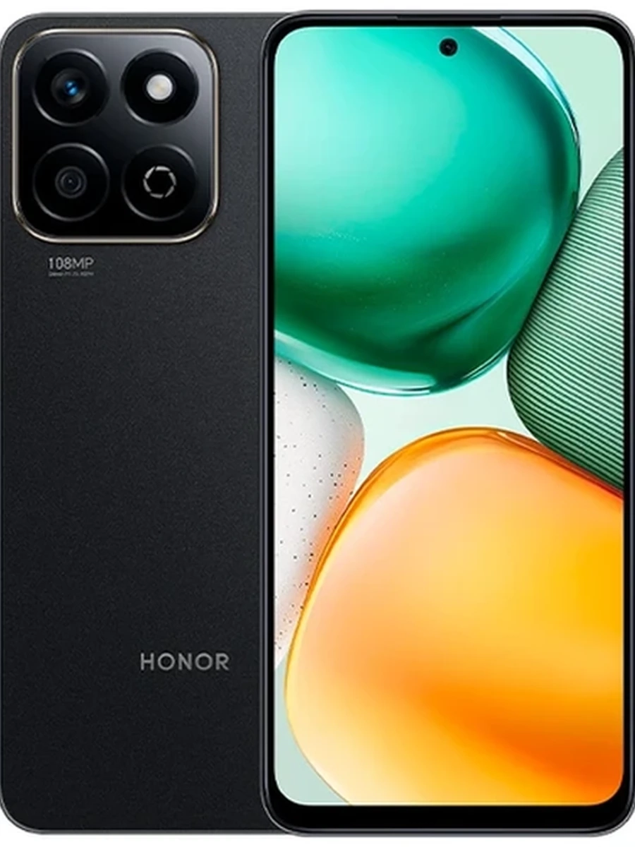 Смартфон HONOR X7C 8\256 black