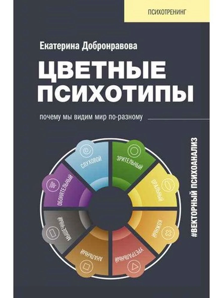 Цветные психотипы Векторный психоанализ Почему мы видим мир по-разному /АСТ/Добронравова Е