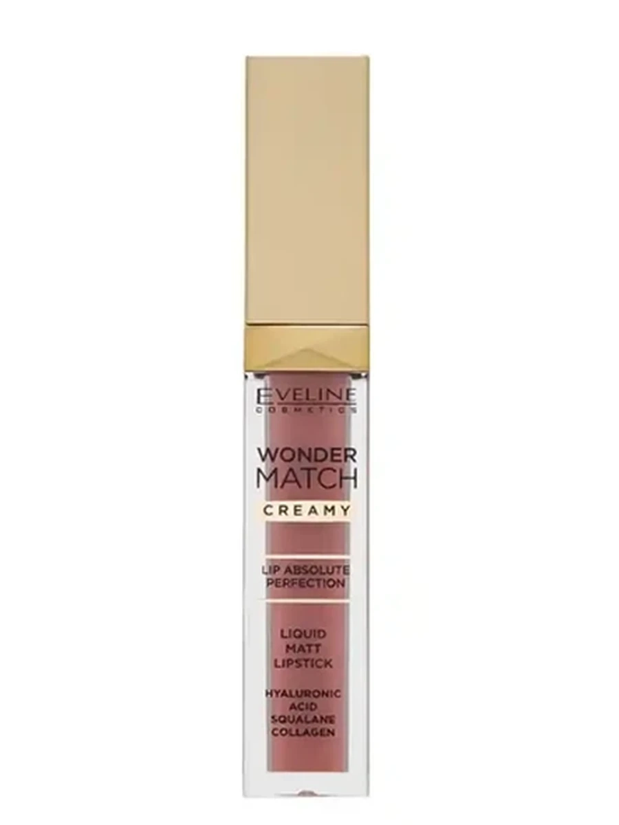 Eveline Wonder Match Matt Lipstick 05 Ash Pink