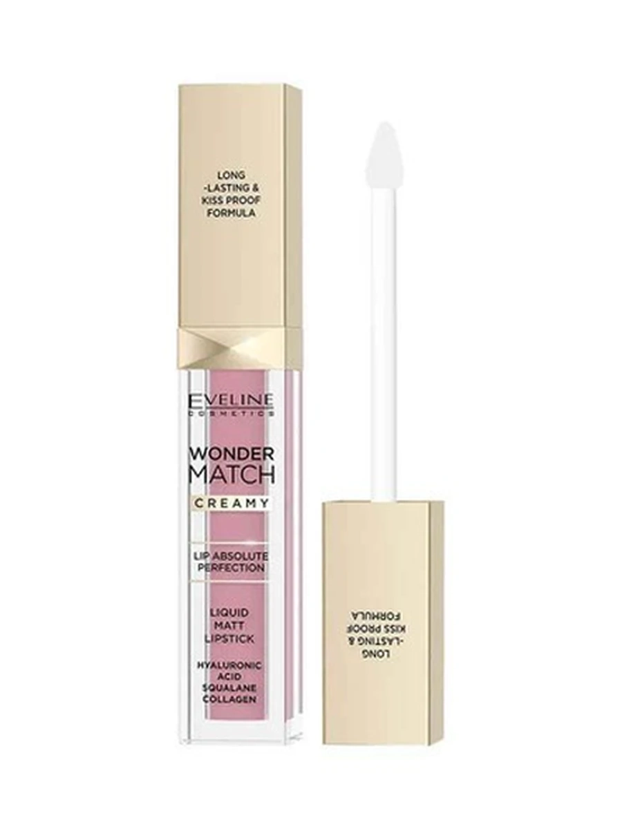 Eveline Wonder Match Matt Lipstick 03 Simple Nude